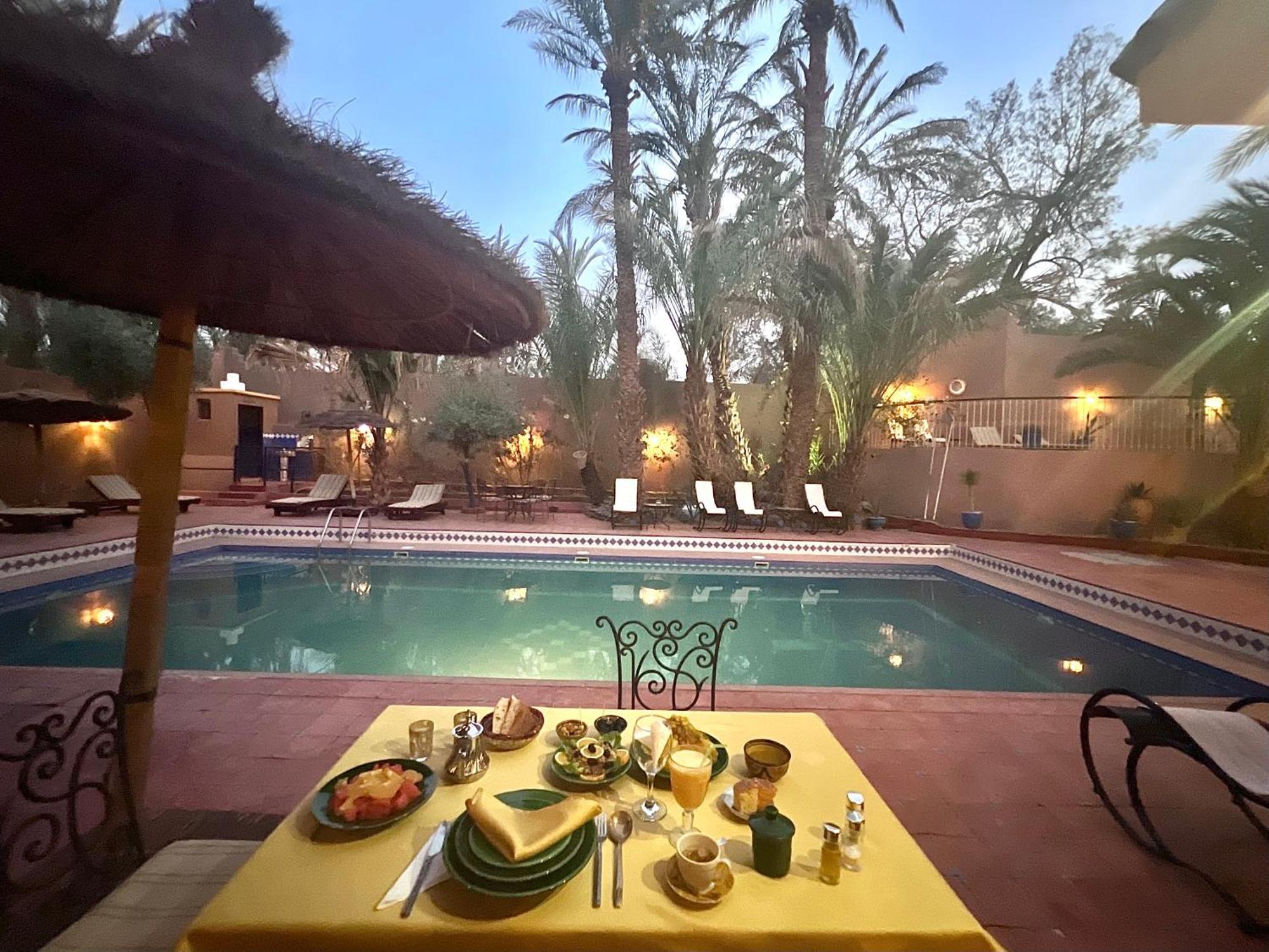 Riad Le Petit Jardin Hotel Zagora Bagian luar foto